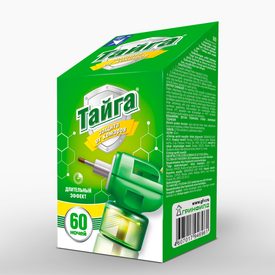 Тайга Фумигатор + жидкость от комаров 60 ночей